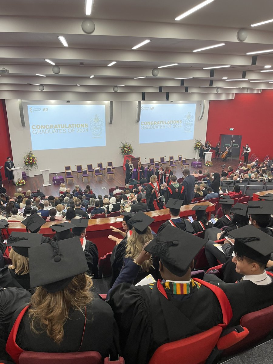 Always love being just a small part of #EssexGraduation 🥳🎓