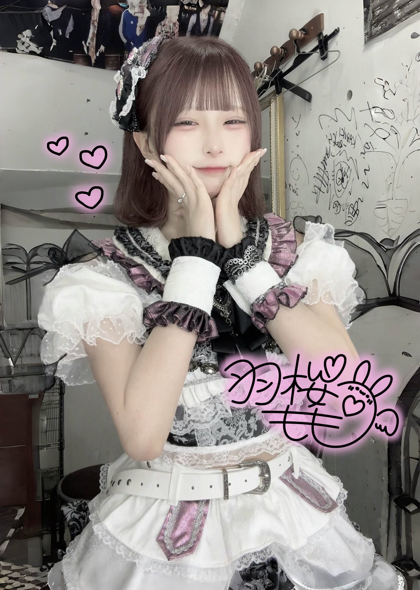 モノクローン　ゆめのうさぎ　Jewel 空羽もも　うさもも　羽桜もも 直筆サイン モノクローン ゆめのうさぎ Jewel 空羽もも うさもも 羽桜もも