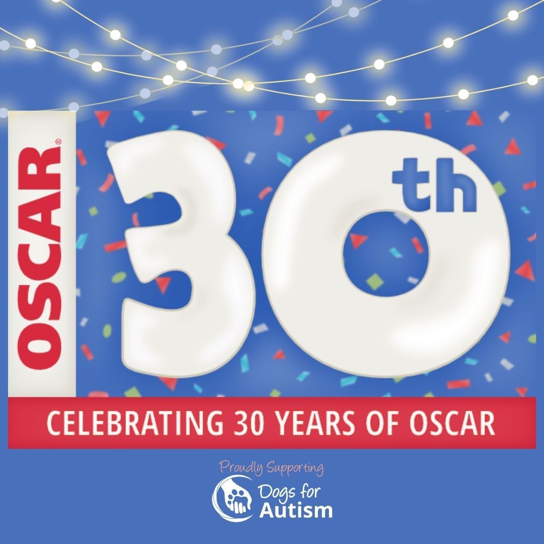 Congratulations @OscarPetFoods on celebrating your 30th year this year! Dedicated to giving our furry friends the best care, feeding all our growing pups whilst they are in training. Thank you for keeping our dogs happy and healthy with your range of nutritious foods and treats.