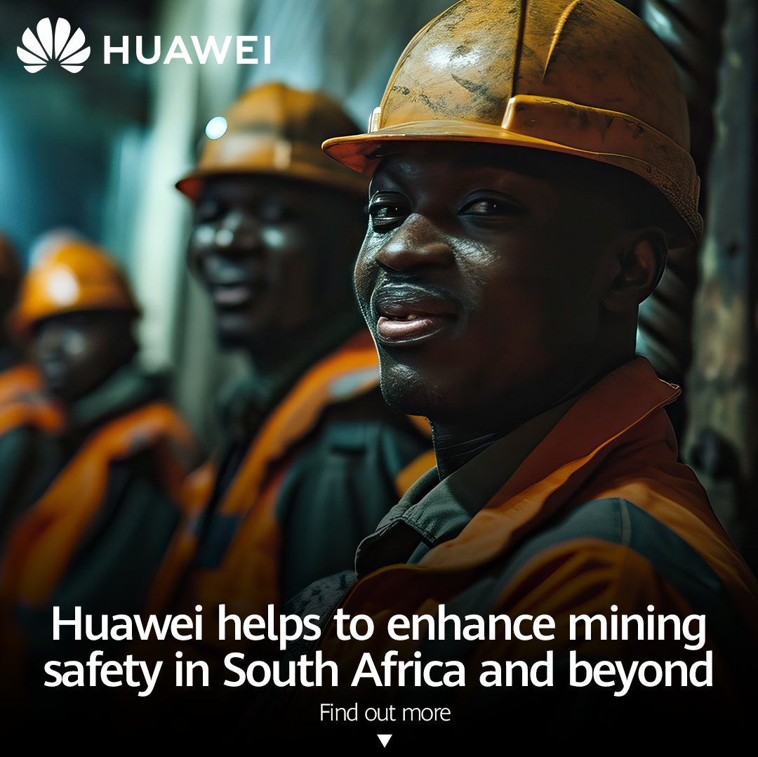 Huawei, MTN, Minetec Smart Mining, & Canyon Coal have unveiled a groundbreaking 5G connected coal mine operation at Phalanndwa Colliery. This collaboration signals a significant step in digitizing SA's mining sector: bit.ly/3JgBKpD #5G #Huawei4Africa