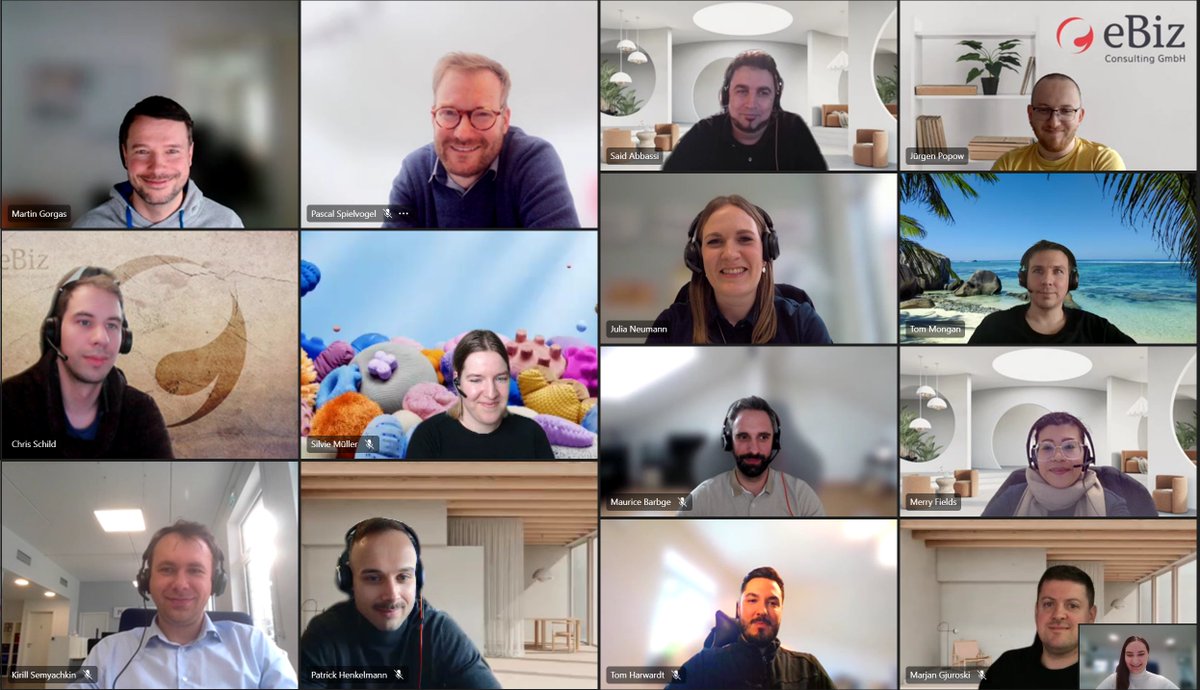 ebizcon's tweet photo. ☕ eBiz Remote Coffee ☕

Heute ging es um außergewöhnliche Sprachen, faszinierende Musikinstrumente und besondere Sportarten!

Wir freuen uns, dass unsere Mitarbeiter:innen so vielseitig begabt sind!

#Talente #Teamwork #eBizConsulting #Sprachen #Musikinstrumente #sportarten https://t.co/Td4Nl4jHrM
