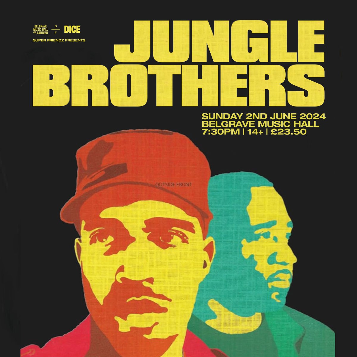 Just announced! Hip-hop trio @JungleBros4Life play The Music Hall this Summer 👏 Tickets on sale now, visit @dicefm for yours! buff.ly/4aTTT8n