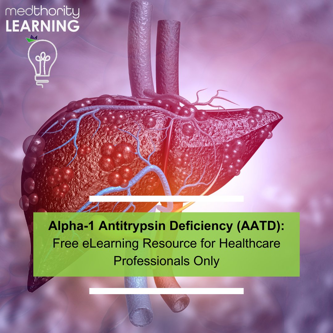 Would you be able to recommend treatment options for a patient presenting with alpha-1 antitrypsin deficiency (AATD)? Listen and learn with Medthority's AATD podcast series. ➡️ ow.ly/yTfo50R3prE #MedTwitter #NurseTwitter #CME #IME #MedEd