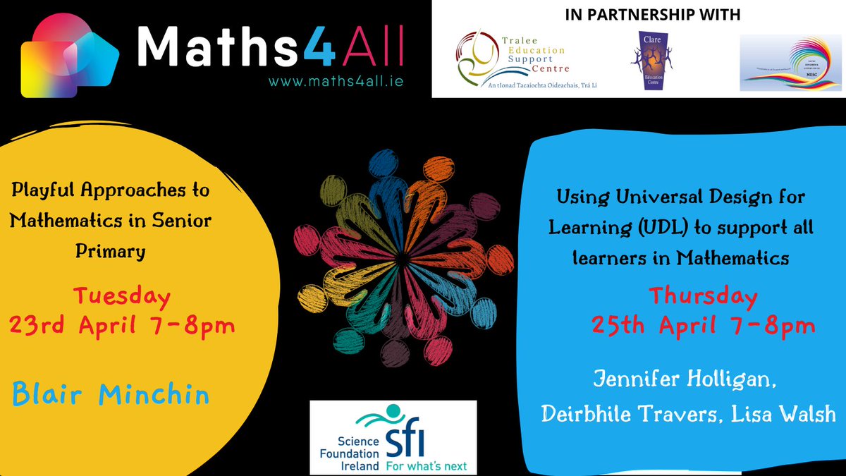 Not just one, but two fantastic teacher-led sessions next week!
clareed.ie/cpd-courses-2/…
clareed.ie/cpd-courses-2/…
