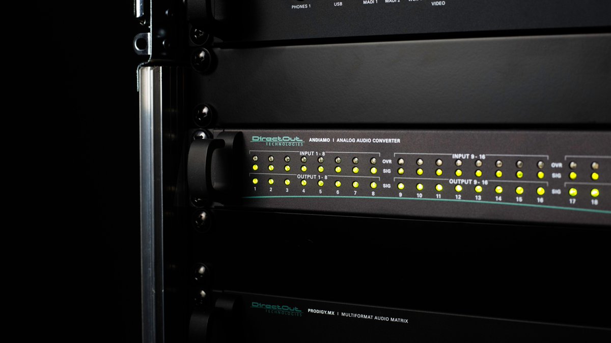 The DirectOut ANDIAMO. Legacy evolved.⁠

Learn more about DirectOut's powerful 1U audio converter: buff.ly/3VXXNcc