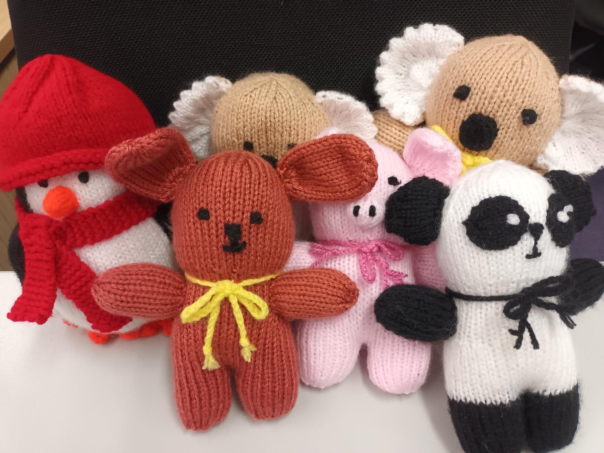 Thanks to the kindness of one of our supporters, we've received these adorable cuddly toys. They've been handmade with love and will be distributed to some of the families we support who have young children and babies.❤️