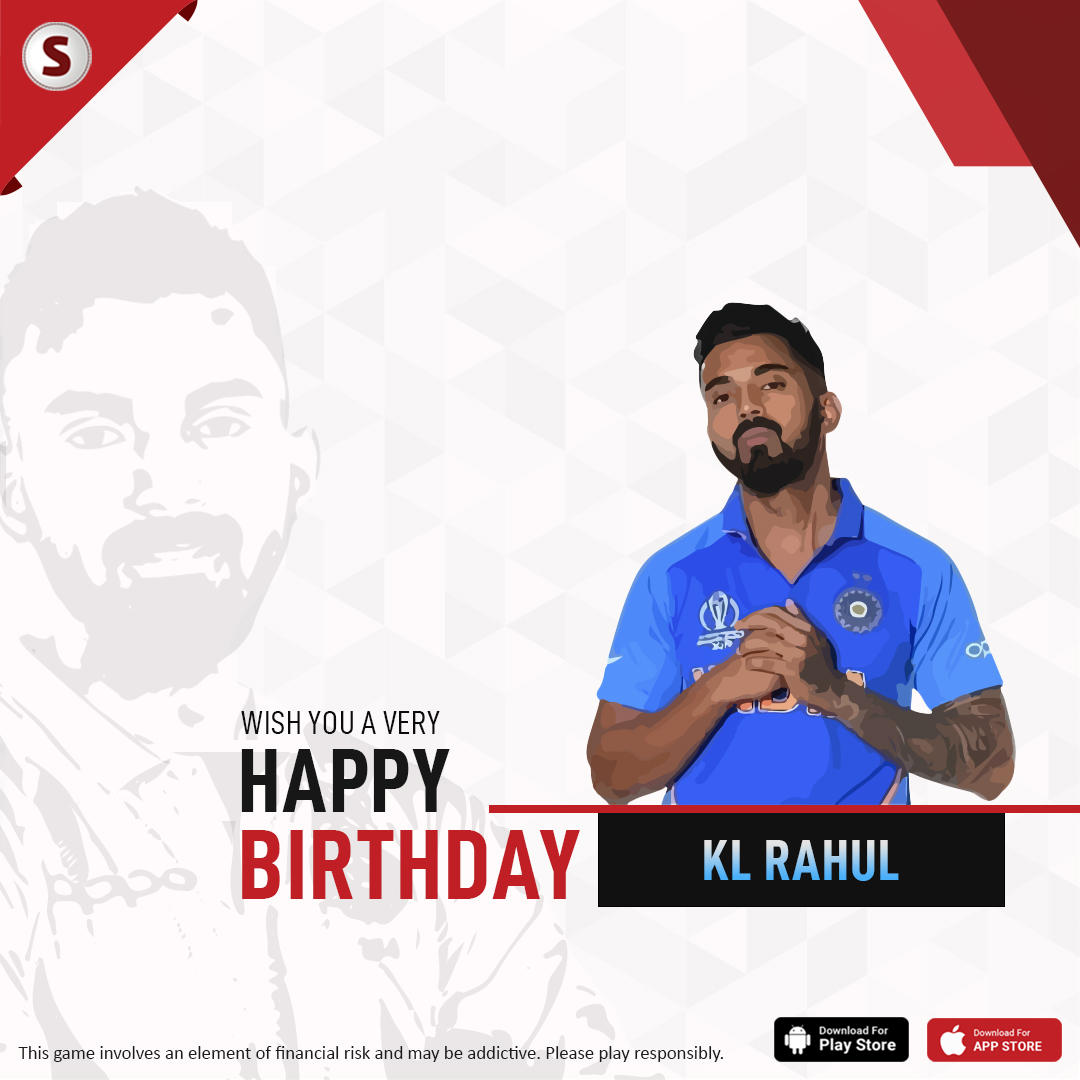The fastest batter in the world to score a hundred in all three formats of international cricket.
Wish you a very happy birthday, KL. Rahul.🎂
.
.
#klrahul #birthday #cricketer #indianteam #cricket #cricketfans #cricketlovers #fantasy #FantasyCricket #BIGWIN #sixer11official