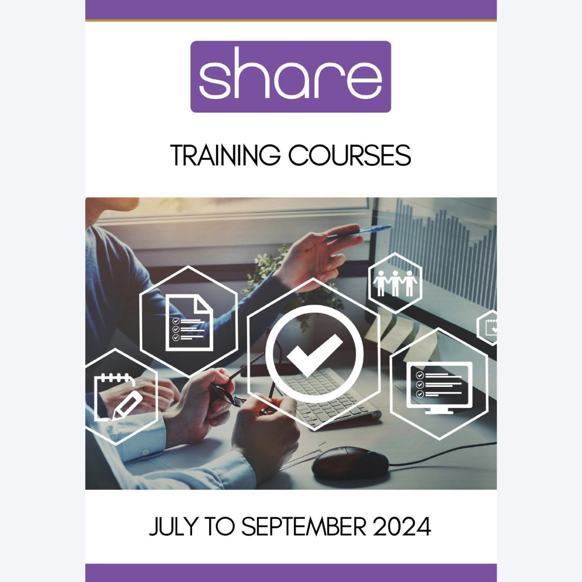 📢 Hot off the press... Share's July to September Training Course brochure has launched! Read now at lght.ly/7dk5128