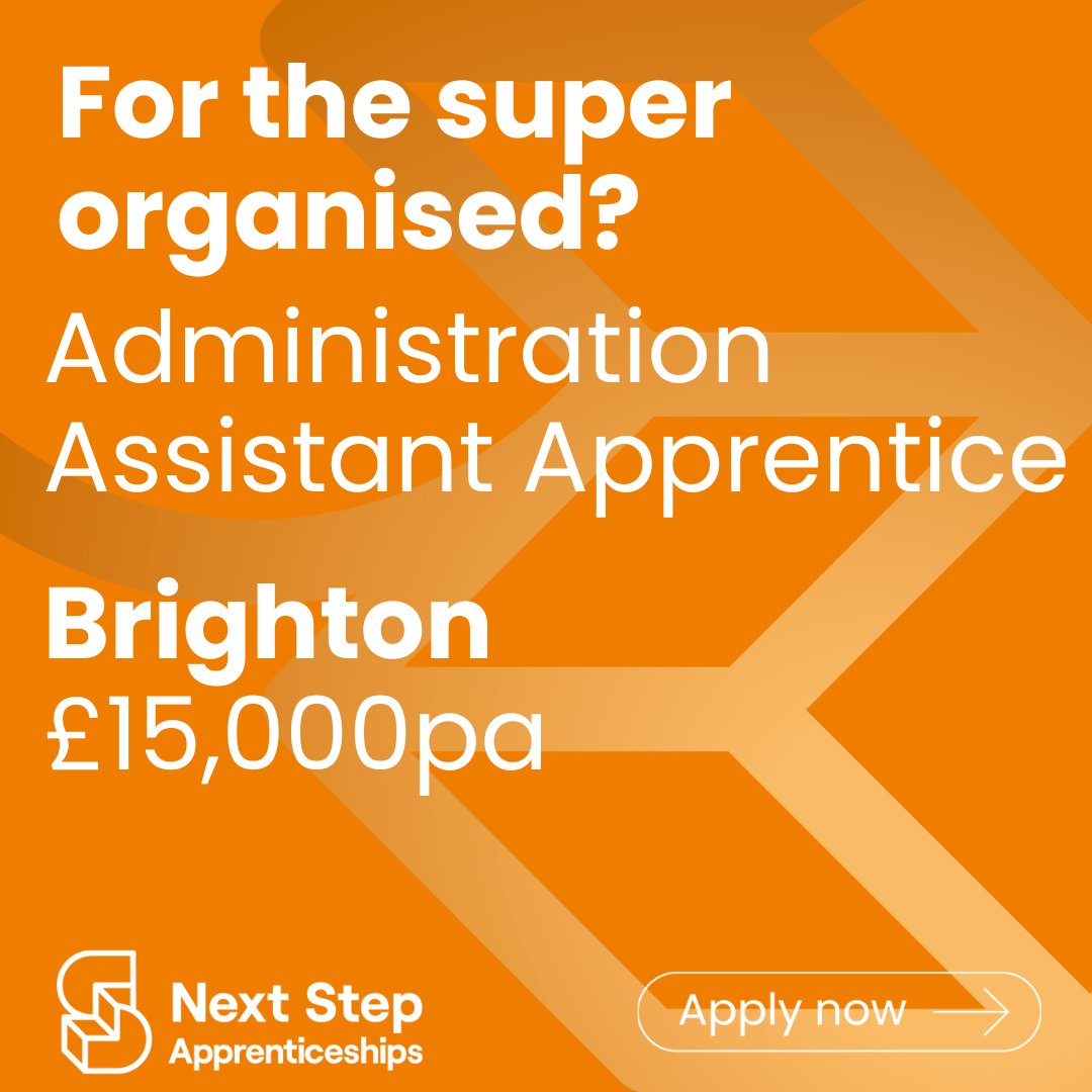 NextStepApprent's tweet image. ADMINISTRATION ASSISTANT APPRENTICE - CHICHESTER - £15,000 PA

Apply Now -nextstepapprenticeships.co.uk/jobs/administr…

 #AdministrationAssistant #AdminRole #ApprenticeshipUK #ChichesterJobs #CareerDevelopment