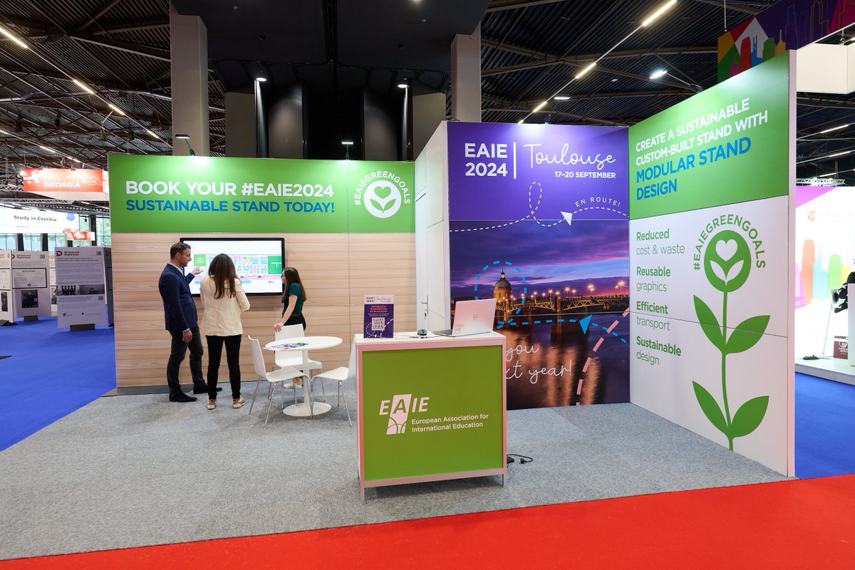 🤝With around 200 exhibitors from 50+ countries secured, the #EAIE2024 Exhibition in Toulouse promises to be an unparalleled gathering for #highered professionals and key decision-makers. Book your stand now to build new partnerships this September: ow.ly/CBNe50Rgfnx