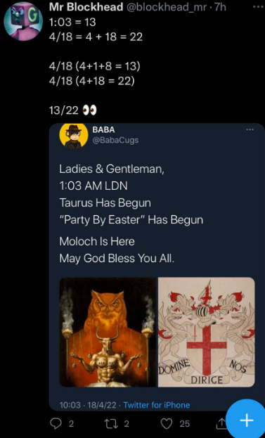 kamilkrakowiak3's tweet photo. 1322
@XFamily369 @Alex_Dukett @alchemy589 @WenMoonTok @ExtraVOD_ #XRP #RIPPLE #BABA #RIDDLE #MOLOCH #HOWARDMOON #LONDON https://t.co/5DeUOAoBj7