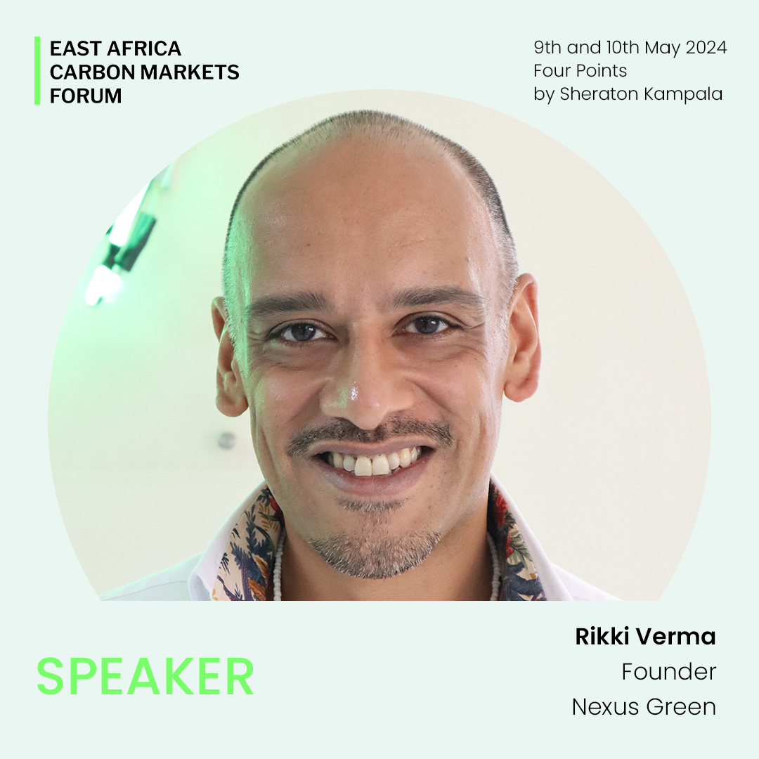 Meet @honrikki, Founder of @nexusgreenltd. Verma anticipates that technology, particularly blockchain, will revolutionize East Africa's #carbonmarkets by ensuring transparent and efficient transactions. #EastAfricaCarbonMarketForum #EACMF2024