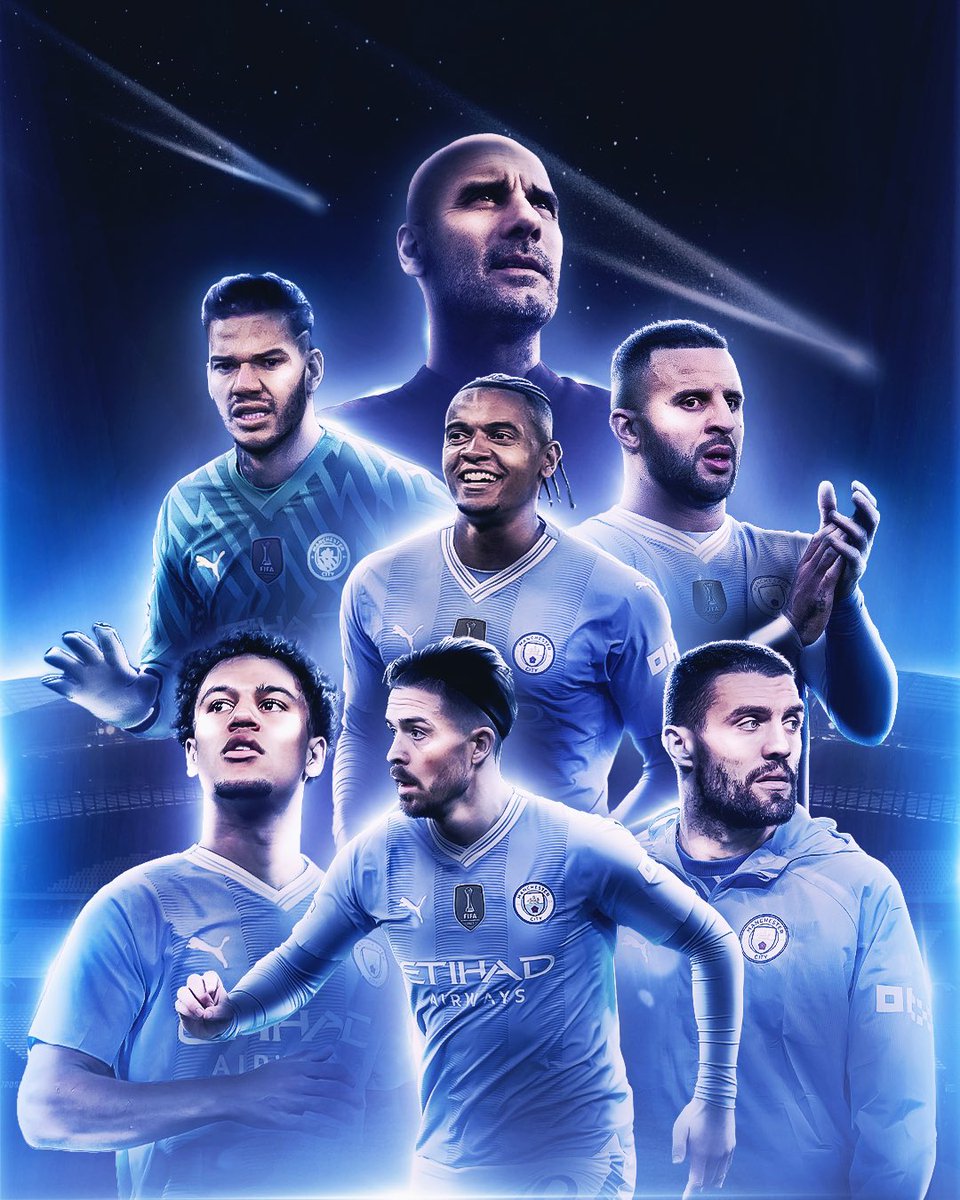 The Cityzens are ready to light up the pitch 🩵✨ @ManCity