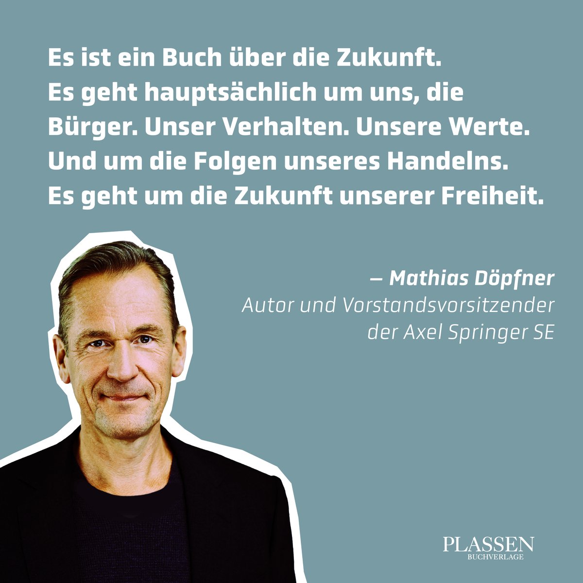 PLASSENBuch's tweet photo. @axelspringer CEO Mathias Döpfner legt sich fest: Das Konzept "Wandel durch Handel" ist gescheitert.
In seinem Buch  ruft er zu Wachsamkeit und zu entschlossenem Handeln auf. Globale Ereignisse betonen die Dringlichkeit.

Zum Buch: https://t.co/3ydFT2jXIf https://t.co/w0ij6RHRb8