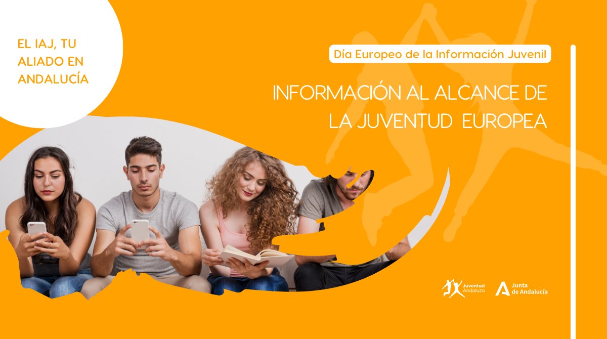 📌 El 17 de abril se celebra el Día Europeo de la Información Juvenil, una conmemoración a la que el IAJ se une como socio de ERYICA, la red europea de entidades dedicadas a la información para jóvenes.