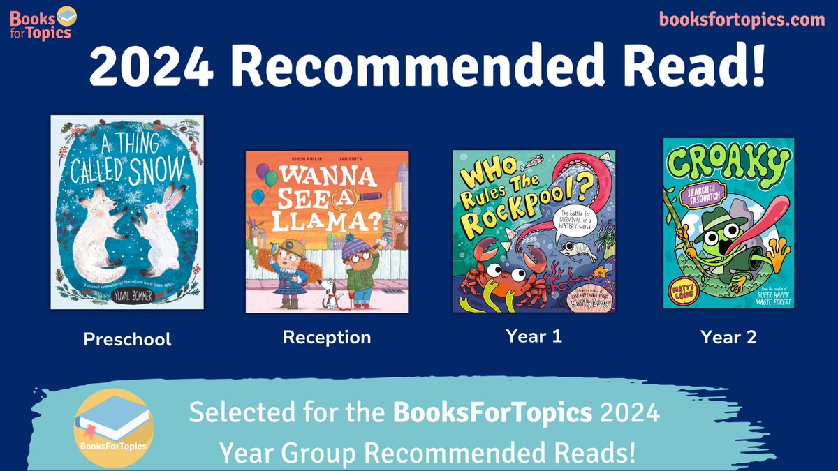 We're delighted that FOUR new @OxfordChildrens titles have been added to the @BooksForTopics Recommended Read lists! See the full lists here: ow.ly/w1qm50RhSLi @Matty_Long @siphilipstories @yuvalzommer