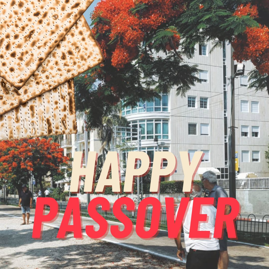 Happy Passover from Tel Aviv