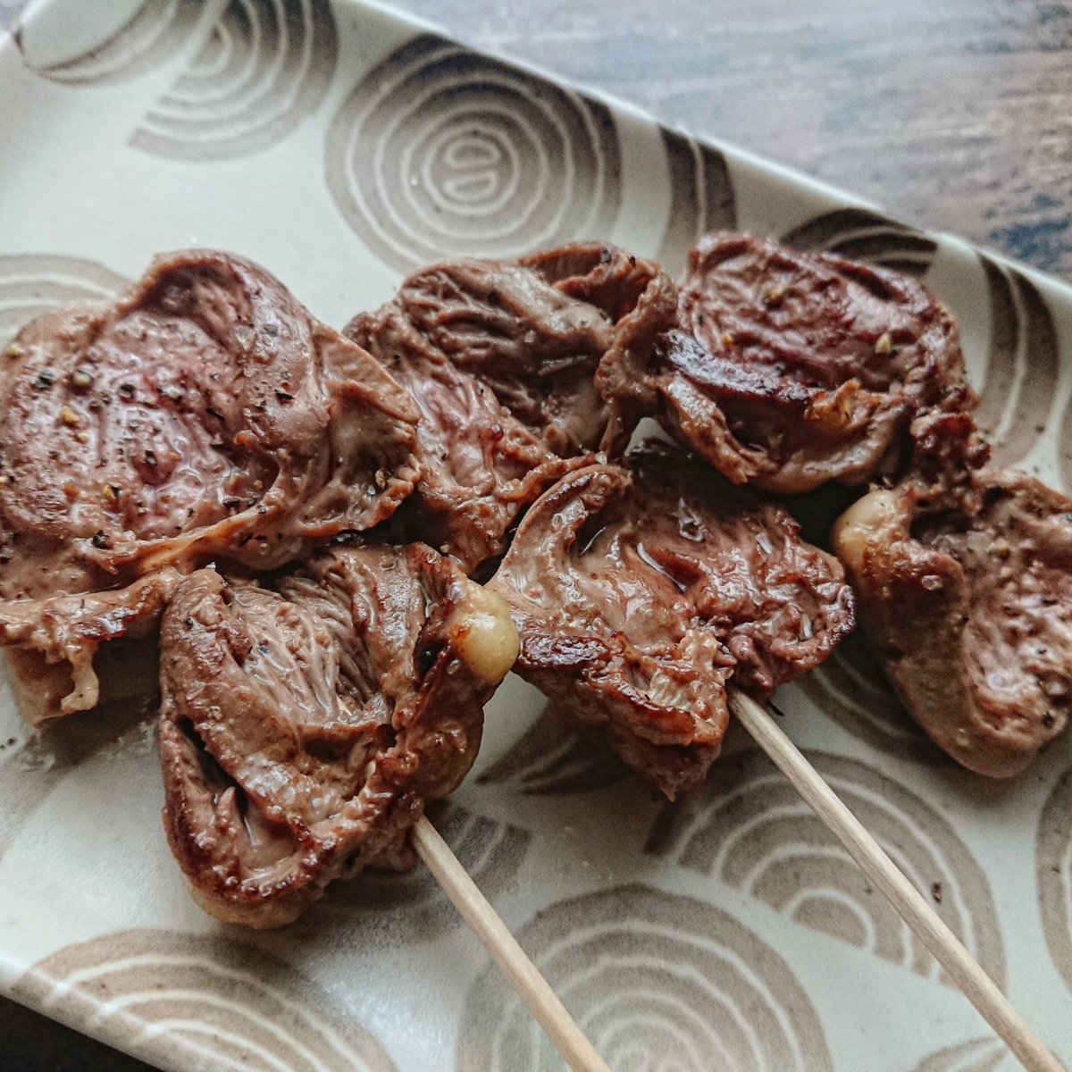 晩ごはん🍴
一品料理 ハツ(っ´ω`🍻c)