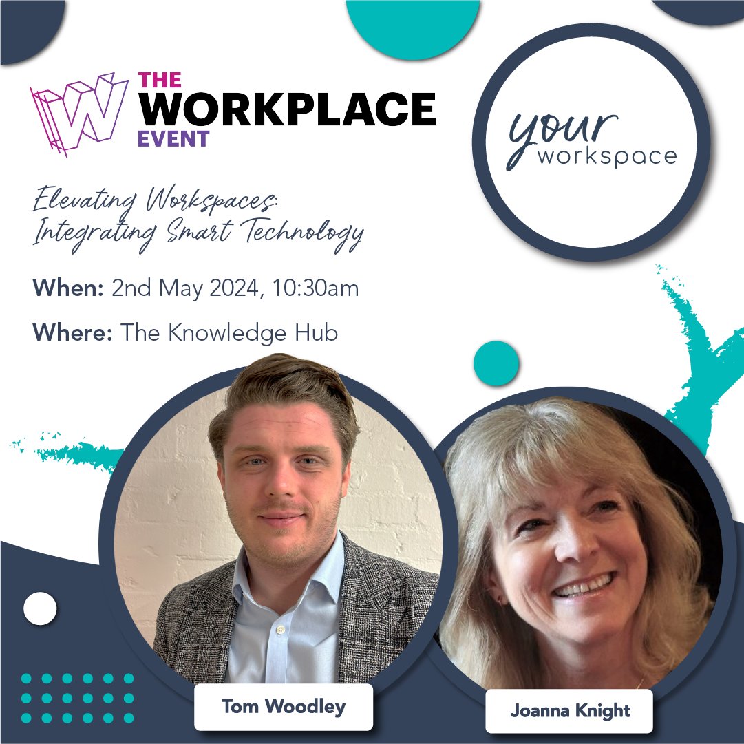 Join Tom Woodley and Joanna Knight on day 3 of The Workplace Event as they explore 'Elevating Workplaces' 💼♻️

🗓️ 2nd May 2024
📍 The Knowledge Hub - Tech/Digital
🕥 10:30am

Register for your FREE ticket today! 👇
zurl.co/btZM

#TWE2024 #TheWorkplaceEvent