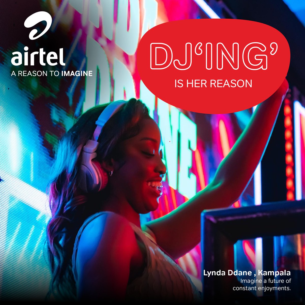This week, we're crushing on @lynda_ddane. Her reason to imagine is DJ'ing.

What ignites your imagination?

Share your #AReasonToImagine with us!