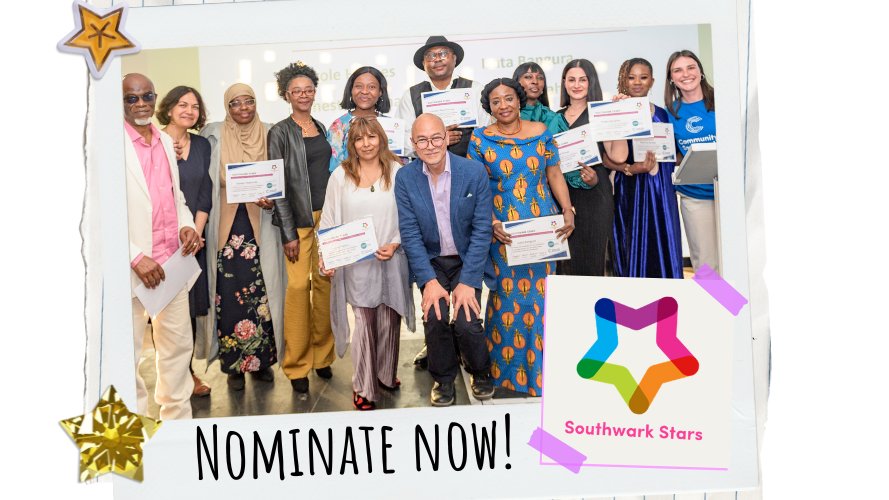 ✨ Last day to Nominate your Southwark Star‼️ 🗣️Why not nominate your Trustee? 👏Recognise a trustee who uses their unique expertise and experience and goes above and beyond to ensure the charity is running smoothly and successfully. communitysouthwark.org/nominate-your-…