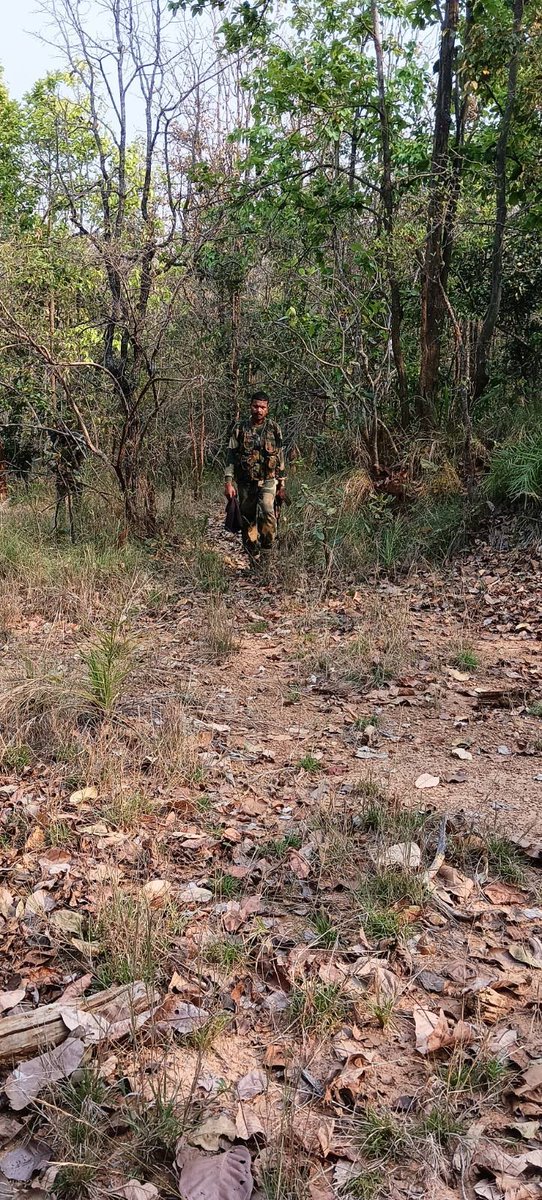 Might of our forces prevails! BSF & DRG's surgical strike, guided by BSF's precise intel, took down 29 hardcore Naxals, includ high-profile Shankar Rao. #BSF Coming out after Ops 👇🫡

 #Kanker #NaxalsKilledByBSF #BSF_Intelligence #BSFKillsShankarRao #DeepikaPadukone #TejRan