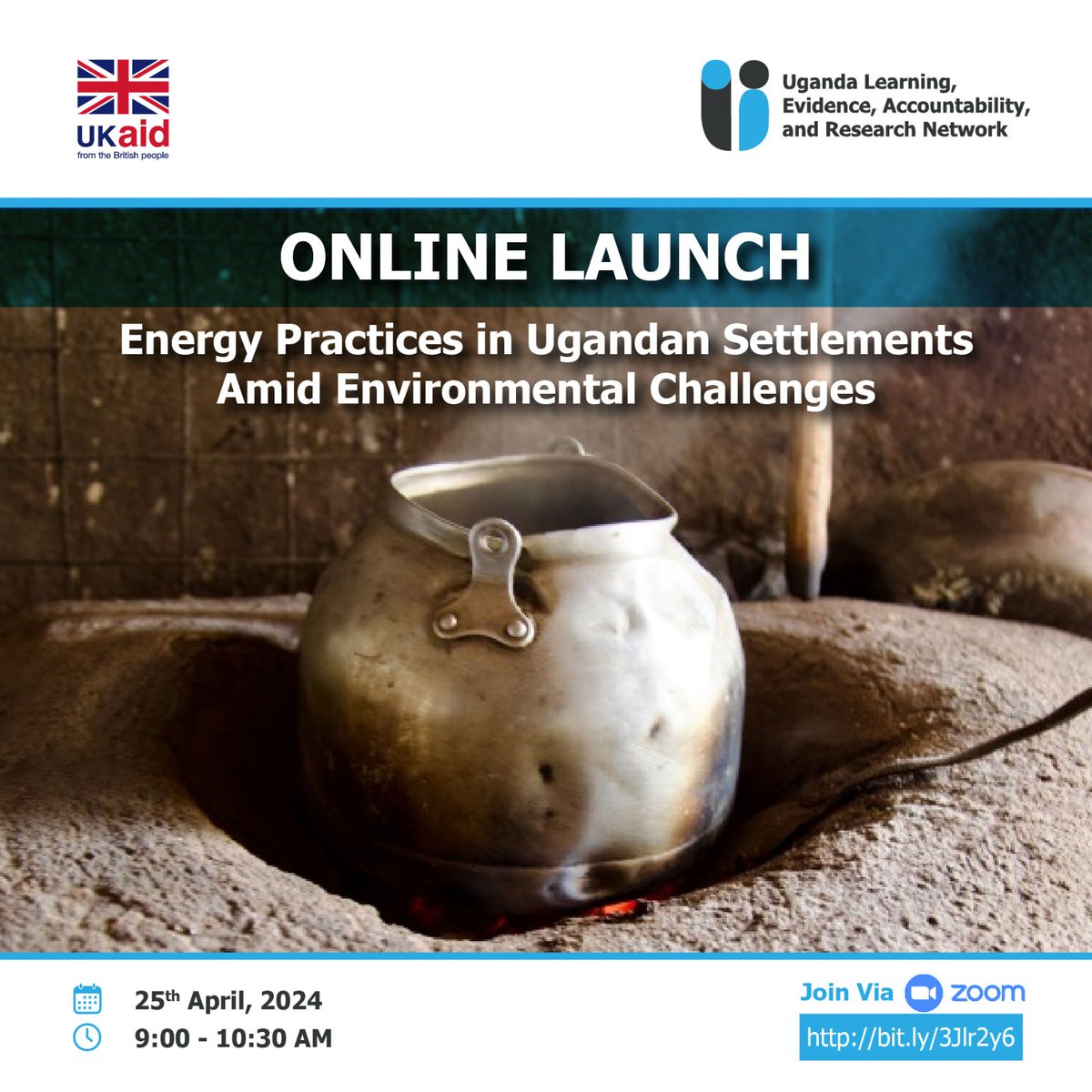 It is that time of the year! You are all invited to the unveiling of the brand new @ULearnUganda yearly research. 🌿Join us for the launch of the 'Energy Practices in Ugandan Settlements Amid Environmental Challenges' report. 📅25/04 ⏰9AM 🌐bit.ly/3Jlr2y6 @UKinUganda