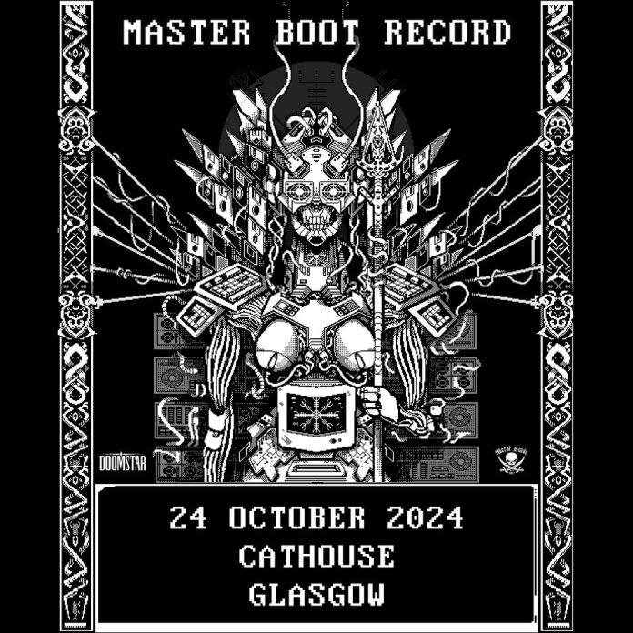 On sale now ! @masterbootrec MBR is a synth metal project with chiptune and classical influences. @CathouseGlasgow 24/10/24 🎟️t-s.co/mas14 @WhatsOnGlasgow @triplegmusic