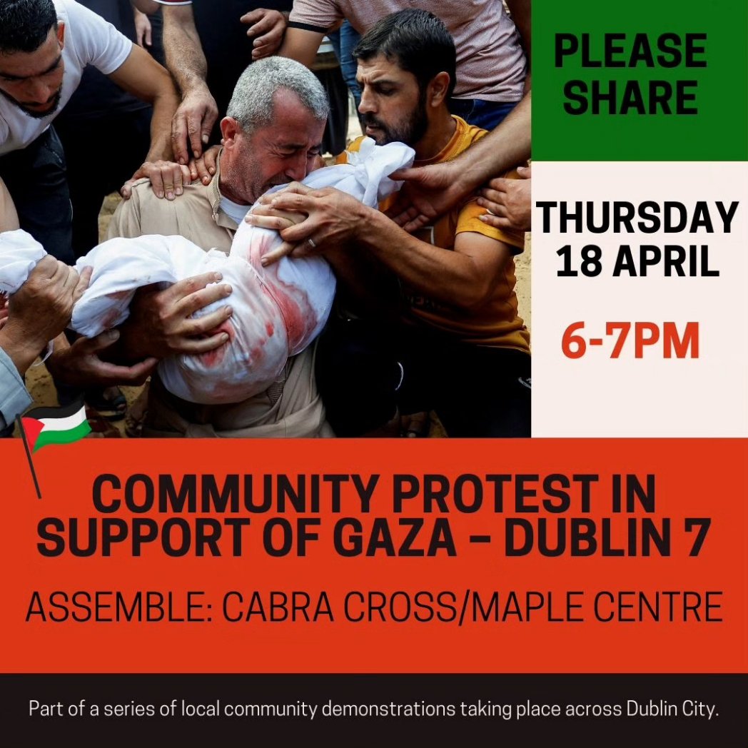 Dublin Gaza tweet media