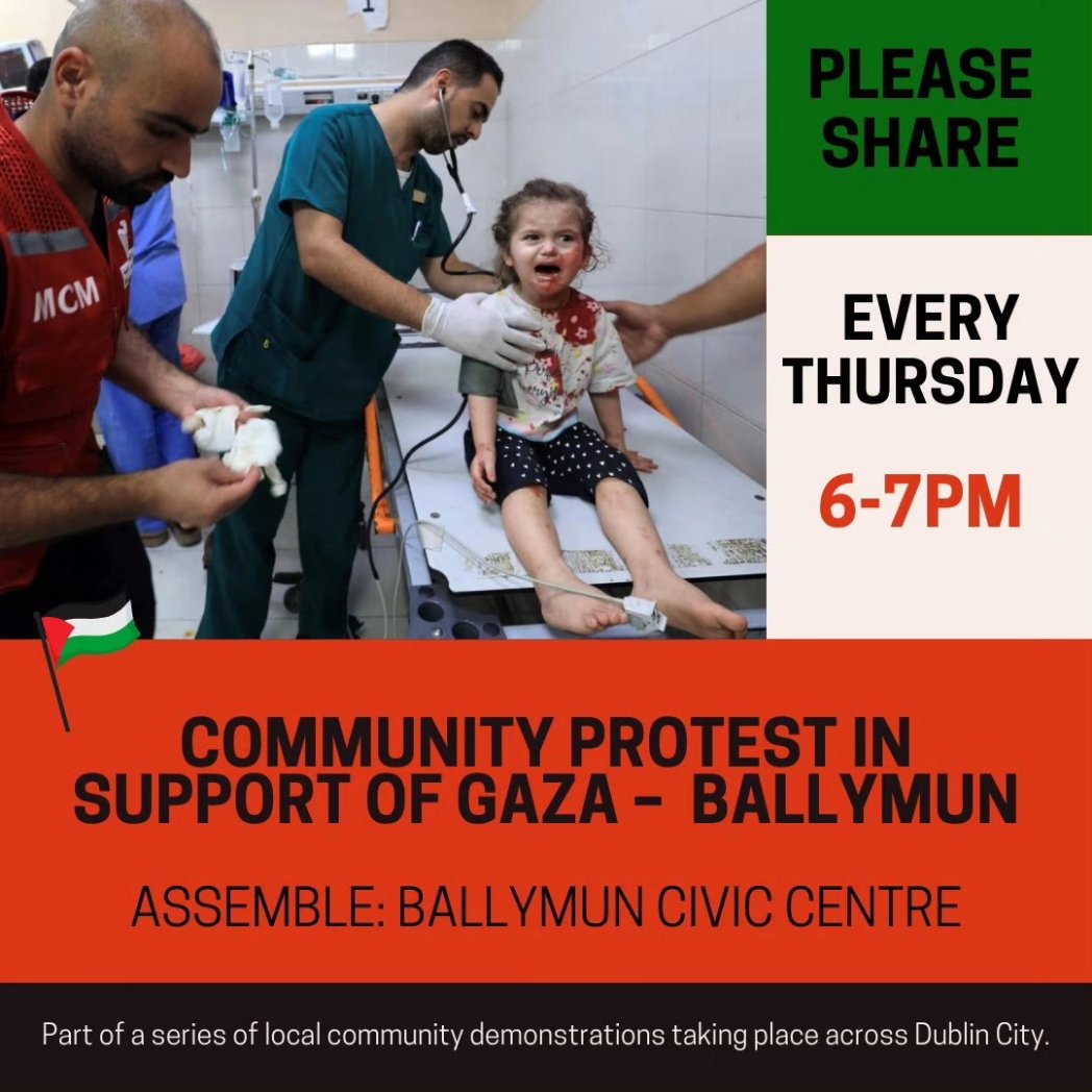 Dublin Gaza tweet media