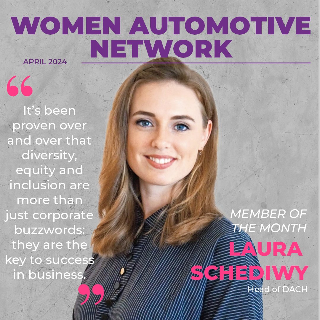 'It’s been proven over & over that DE&I are more than just corporate buzzwords.' Laura Schediwy is our Member of the Month 👏 Her dedication to building a broad network of peers & propelling positive change in the industry is incredible. Full interview: womenautomotivenetwork.com/blogs/news/apr…