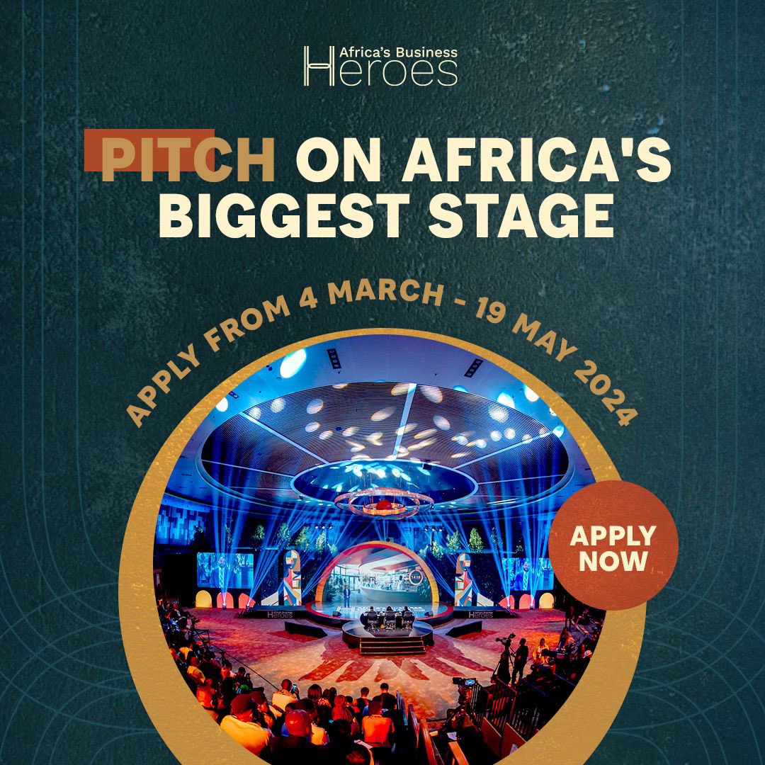Exciting news! The 2024 Africa's Business Heroes competition is here! Calling all entrepreneurs! Win up to $300,000 in grant funding, mentorship, and global exposure! Don't miss this opportunity to take your venture to new heights. Apply now: bit.ly/ABHeroes24