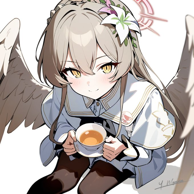 「髪飾り お茶」のTwitter画像/イラスト(新着)