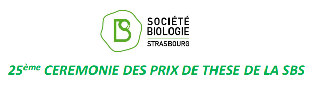 📢Jour J pour la 25ème Cérémonie des 🏆de thèse de la Société de Biologie de Strasbourg (SBS) 
12 Prix seront remis à des 👩‍🎓de l'#unistra
Nous suivrons cet évènement à l'ESBS dès 13h sur le #campus d'Illkirch

<a href="/socbiolstrasbg/">SocieteBiologieStrasbourg</a> <a href="/CNRS_Alsace/">CNRS Alsace</a> <a href="/strasbourg/">Strasbourg.eu</a> <a href="/Inserm/">Inserm</a> <a href="/IGBMC/">IGBMC</a>