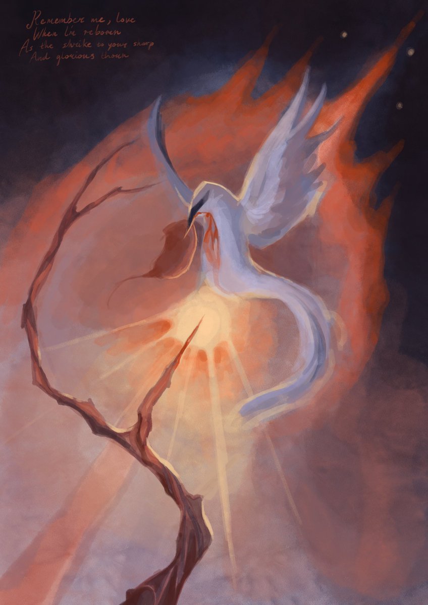 moth_moe's tweet photo. #wip Inspired by Hoziers song ”Shrike” #painting #art https://t.co/Dqf03R5e6r