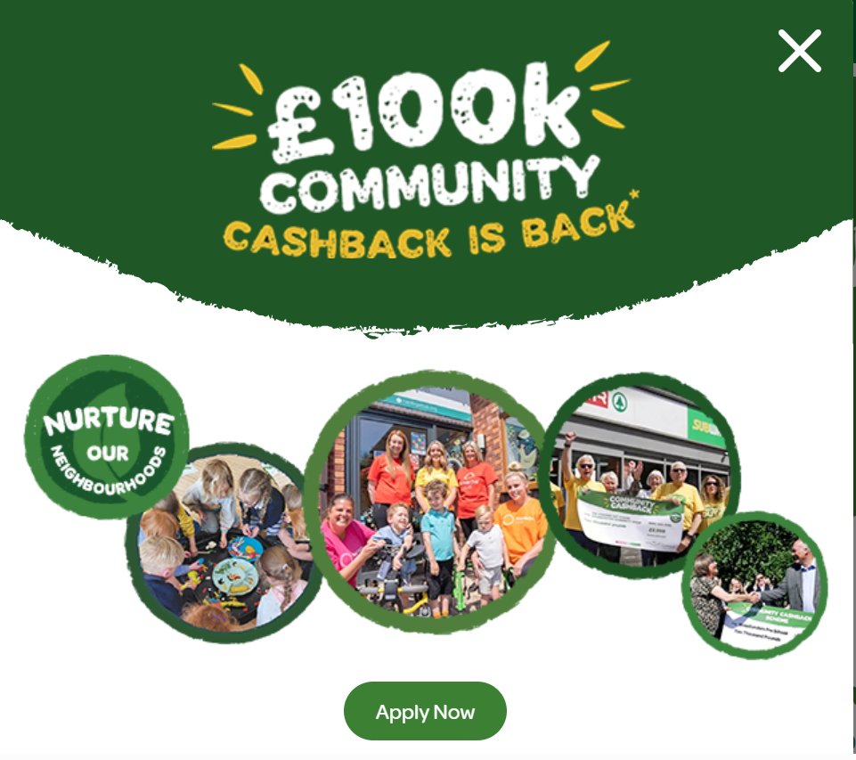 Shop SPAR is bringing back Community Cashback for the third year offering grants for local voluntary or community organisations and charities who need it most. Discover more: spar.co.uk/community-cash… #thirdsectordg