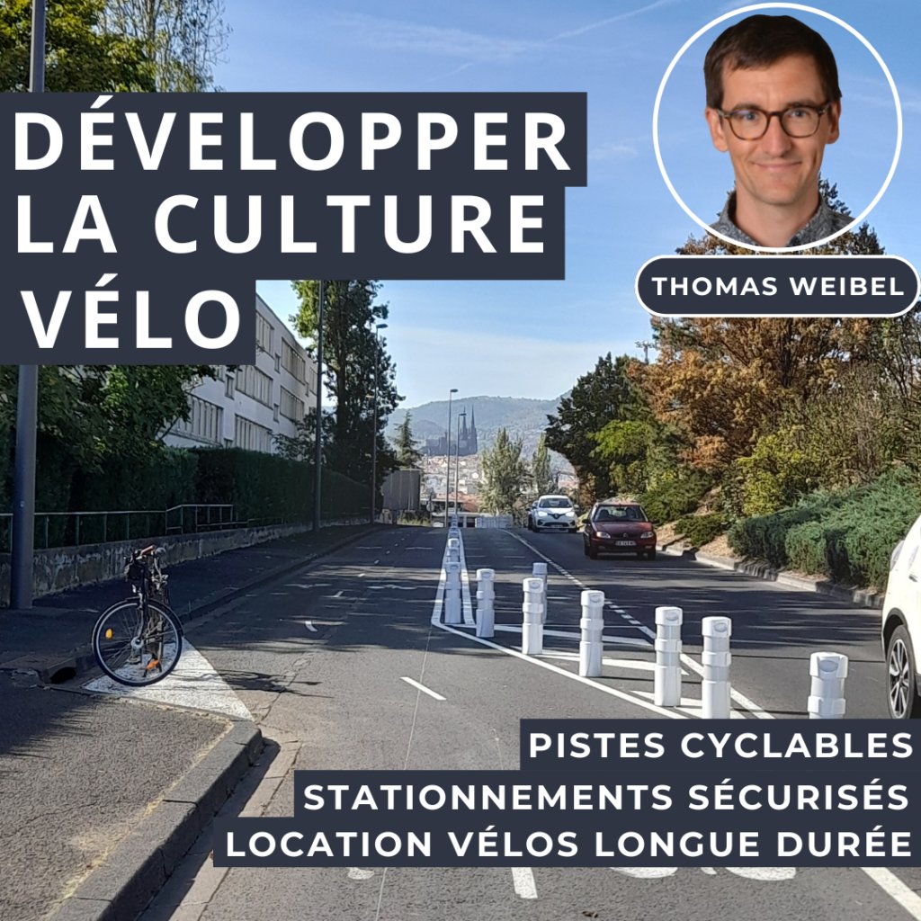 Boulevards sud, avenue d'Italie & Carmes ouverts ou bientôt ouverts à la circulation... des réalisations au service de l'écosystème #vélo 🚲 clermontois 'gratuit, écologique & bon pour la santé » selon @ThomasWeibel9 conseiller municipal 🌻 aux mobilités actives.

#bilanmandat