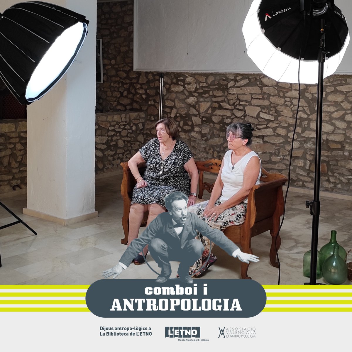 🚨Primera sessió #ComboiAntropologia de 2024! «De portes endins. Dones, vida i treball a la Vall d’Albaida» amb Lluïsa Gallego i Mariola Montosa, membres de @IEVallAlbaida ⏰2 de maig / 18:30 h 📍A #LETNO en col·laboració amb @AVAntropologia + info👉 acortar.link/AE1ly3