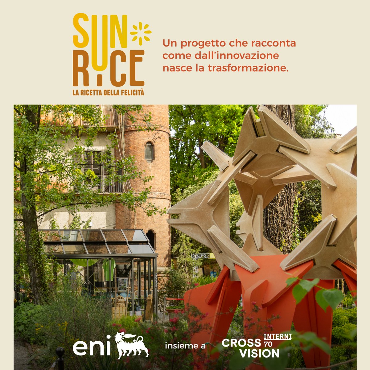 Il #fuorisalone2024 è ricco di chicche, tutte da scoprire.
Come? Grazie a «sunRICE», un’esperienza di apprendimento dove anche la più piccola cosa può trasformarsi in qualcosa di grande e inaspettato.
Venite a trovarci o scoprite di più qui: linkhttps://bit.ly/43UCiuK