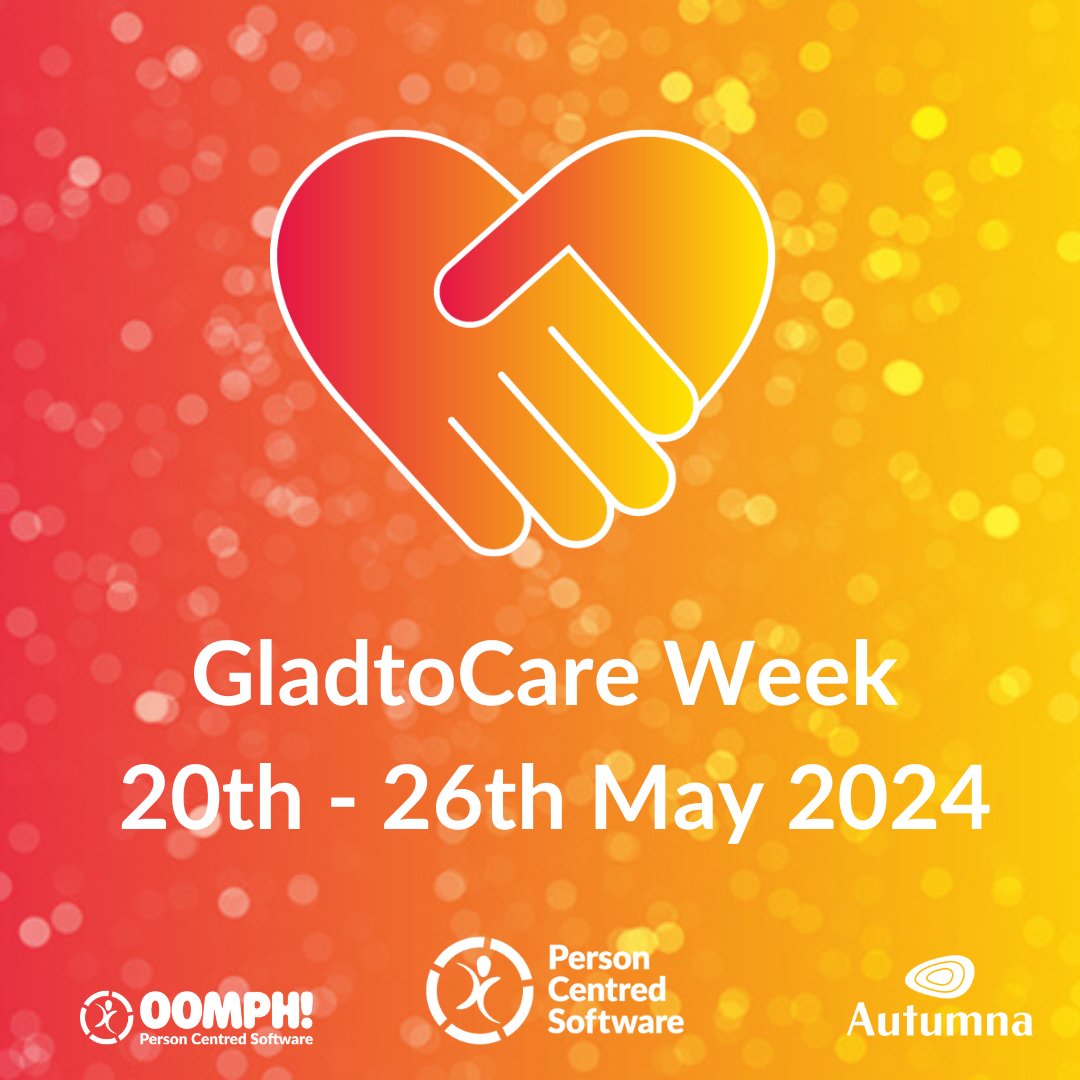 @PersonCentredSW are thrilled to announce that #GladtoCare Awareness Week is returning this year! 🔗If you would like to get involved in this year's #GladtoCare Awareness Week: gladtocare.com/?utm_campaign=…