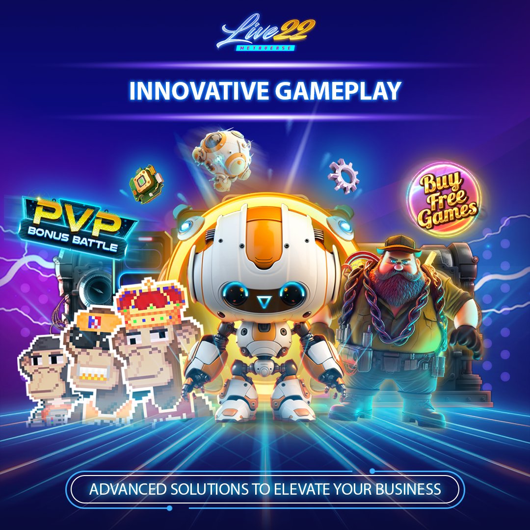 🎮 Experience the future of gaming with Live22!   ✅Dive into our world of Innovative Gameplay, where every moment is an adventure.   Ready to redefine your gaming journey? Join us now! 🚀  
  #live22 #iGamingprovider #gamingcommunity #apiintergration #pokies #igamingsupplier