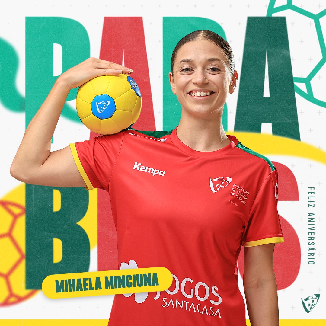 𝑇𝑎𝑙𝑒𝑛𝑡 & 𝐸𝑙𝑒𝑔𝑎𝑛𝑐𝑒 ✨ Que sejam muitos mais anos a defender as cores da Seleção Nacional 🤩

Feliz aniversário, Mihaela Minciuna 🇵🇹

#superportugal #andebolportugal #portugal #andebolfeminino #jogossantacasa