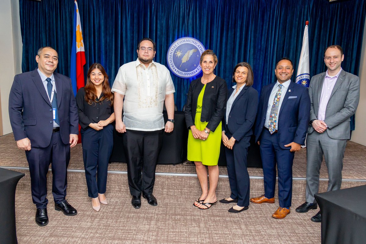 🇺🇸 @StateDept Principal Deputy Assistant Secretary for Global Public Affairs Kristin Kane meets with @pcogovph officials while in the Philippines to discuss 🇺🇸🇵🇭efforts to strengthen press freedom and fight disinformation. #FriendsPartnersAllies