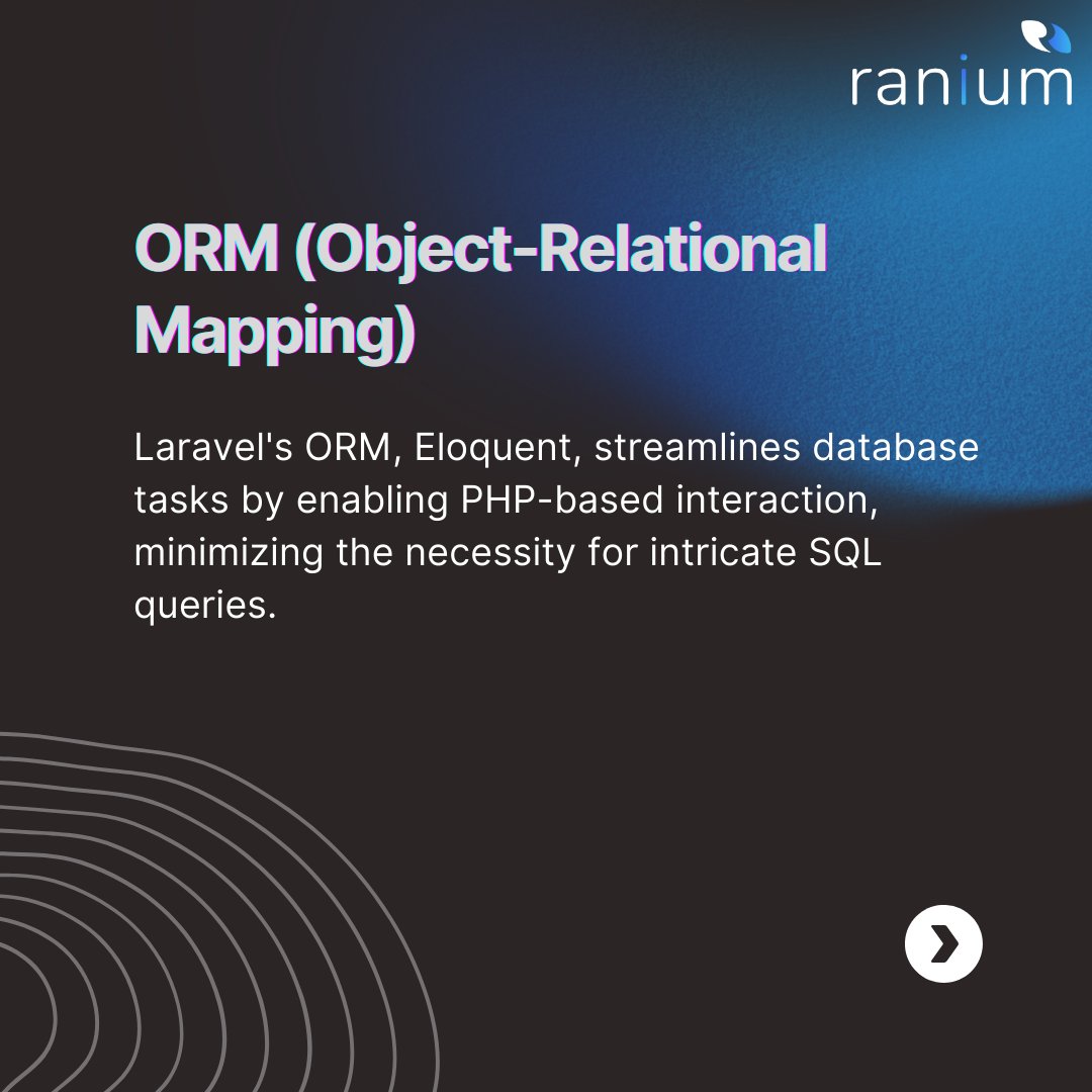 ranium's tweet photo. Ranium: Elevating web development with Laravel technology! 💻
Harness the power of Laravel to unlock limitless possibilities in your web projects.
#Laravel #WebDevelopment #TechAdvantages https://t.co/OYwT3li0CK