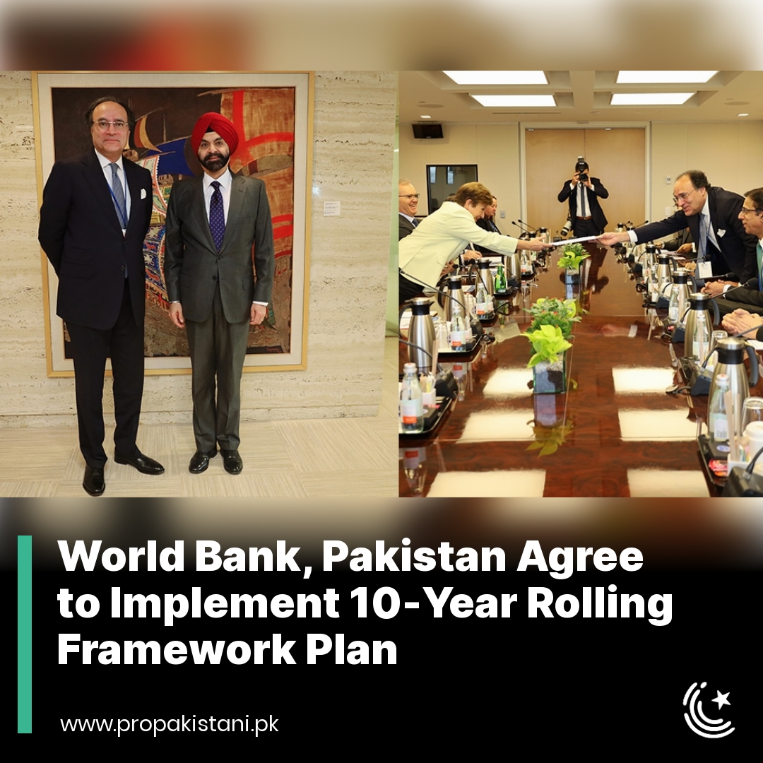 Upon initial review of Pakistan's economy and related policy reforms for improvement, both sides agreed on the need for a rolling Country Framework Plan for 10 years. Read More: propakistani.pk/2024/04/17/wor…