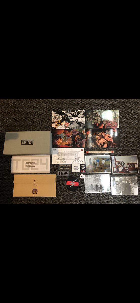 The full complete 24 hours box set. #industrialmusic #throbbinggristle #uk