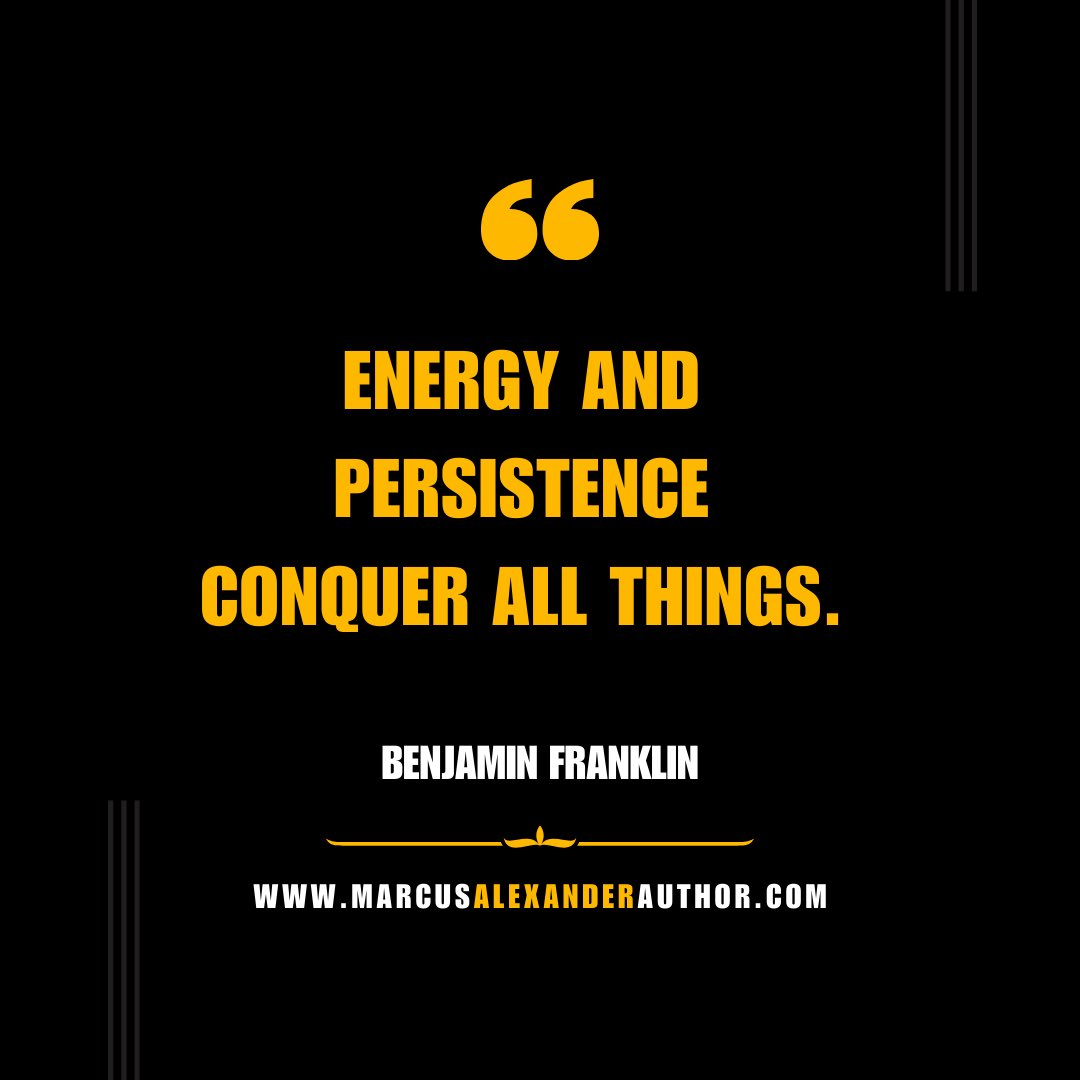 No obstacle is insurmountable. 

#Motivation #Persistence #Energy #ConquerChallenges #SuccessMindset #Determination #GoalAchievement #Inspire #DailyQuote #DailyWisdom #Quote #Inspiration #InspirationalSpeaker #MarcusALexanderAuthor #PublicSpeak