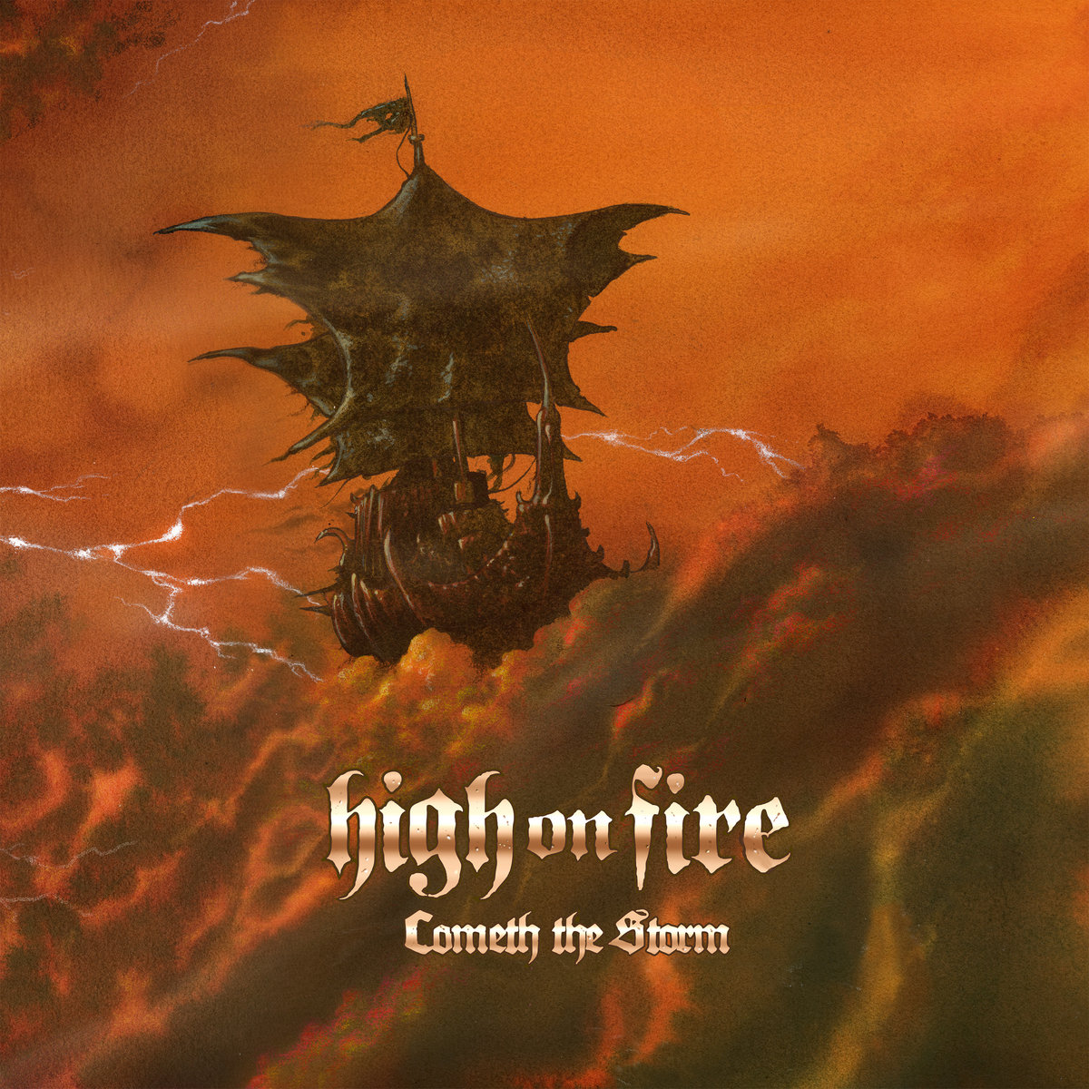 Review | @HighonFireBand – Cometh The Storm by @dominichemy. 'A riff-fuelled, haze-filled, fuzzed out ride proving that the flames still burn hot yet.' echoesanddust.com/2024/04/high-o… @MNRKHeavy