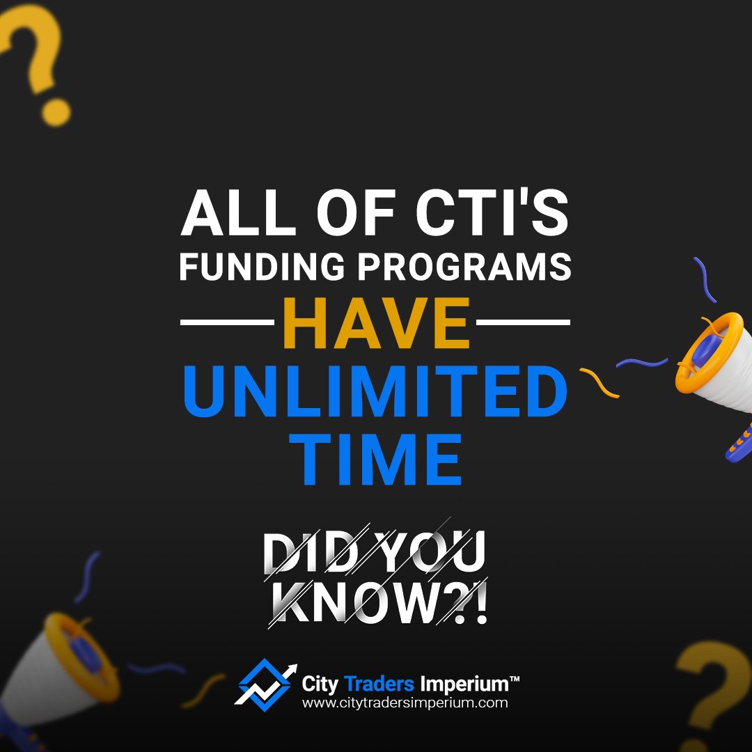 🔎 CTI Facts: Unlimited Time On All Programs All of our funding programs have no time limit