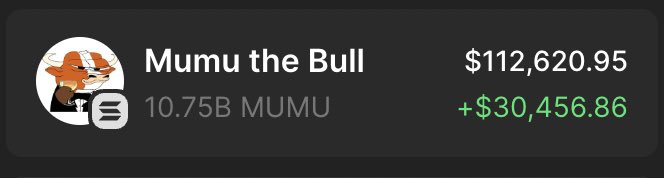 Giving away some $MUMU 🐂

Drop your $SOL addy, RT &amp; follow w/🔔

~ 12 hrs ⏰